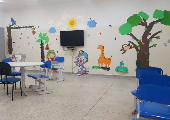 Espaço de brinquedoteca